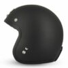 CASCO MOTO JET VINTAGE 3 BOTTONI S250  MAT BLACK