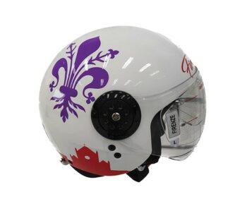 CASCO MOTO JET FIRENZE VISIERA SAGOMATA