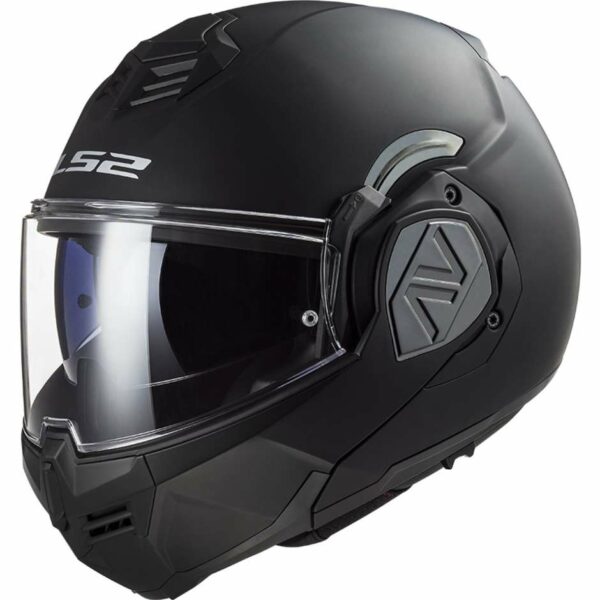 CASCO MOTO MODULARE  P/J LS2 FF906 ADVANT SOLID NERO OPACO
