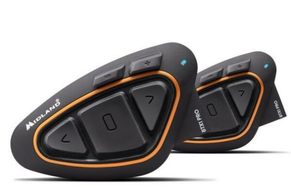 Interfono Moto Bluetooth Midland BTX1 PRO S NR Kit Doppio Hi-Fi Speaker