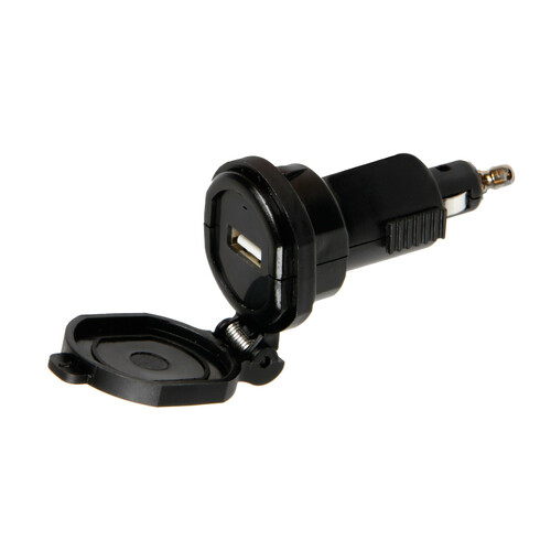 Din-tech 1 Presa Din Usb 2400ma Ric.veloce 12/32v Lampa 38880
