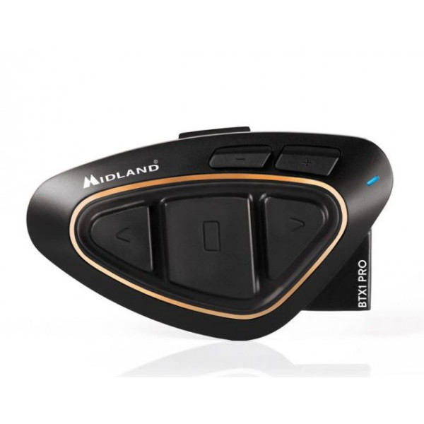 Interfono Moto Bluetooth Midland BTX1 PRO S NR SINGOLO Hi-Fi speaker