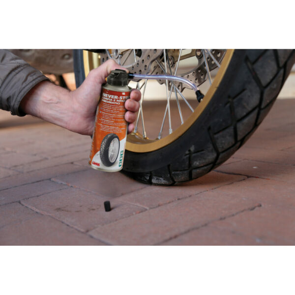 Spray Gonfia e Ripara Gomme Never Stop Lampa