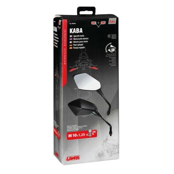 Lampa Art 90346 , Kaba, coppia specchi retrovisori