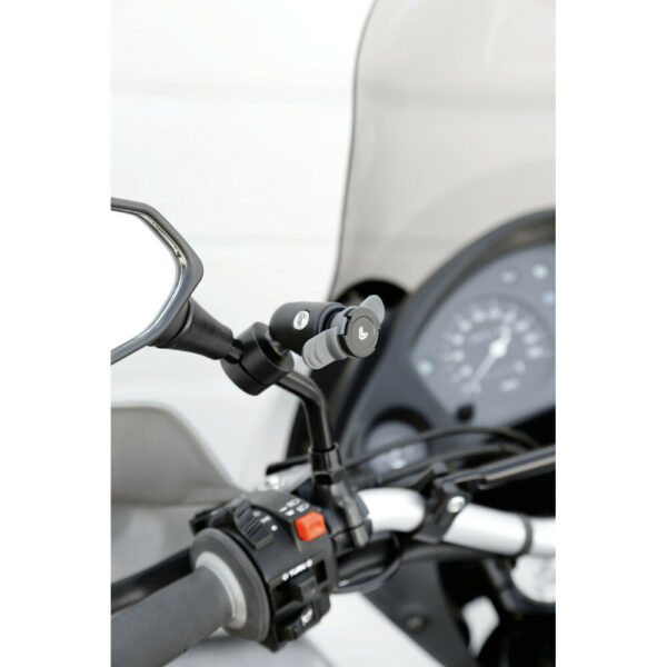 Supporto Moto Porta Smartphone Lampa Opti Mirror Con Morsetto 9-14 mm