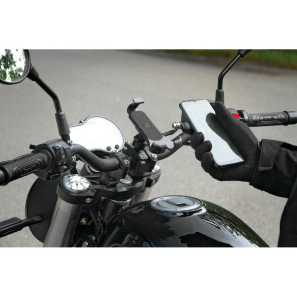 Supporto Moto a Manubrio per Porta Smartphone Lampa Opti-Handle