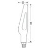 Lampa Art 90474, Glory SQ, indicatori di direzione a led sequenziale - 12V LED