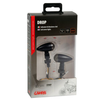 Lampa Art 90482, Drop, indicatori direzione a Led - Nero