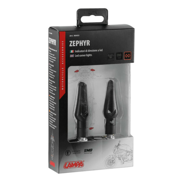 Lampa Art 90493, Zephyr, indicatori direzione a Led - 12V LED