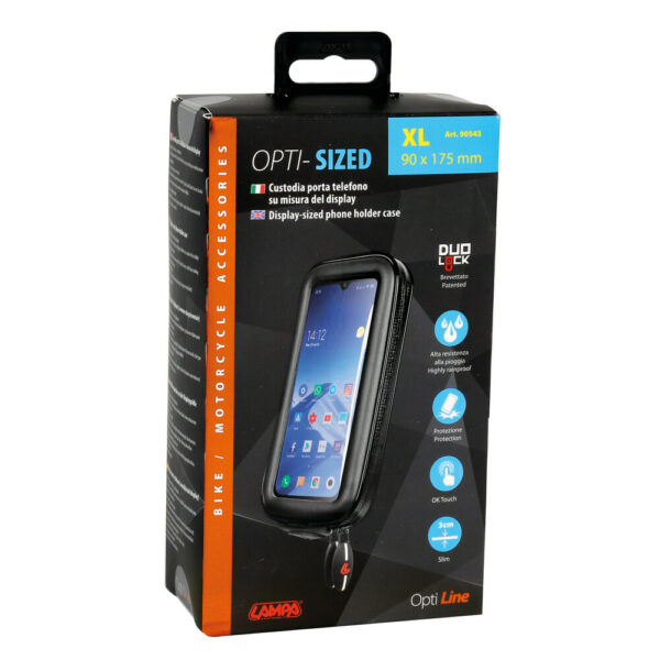 Optiline Art 90543, Sized, custodia universale per smartphone - XL - 90x175 mm