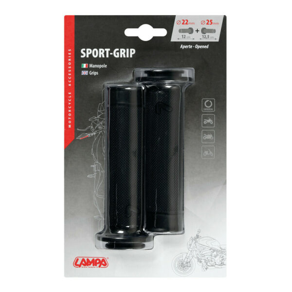 Lampa Art 90578 , Sport-Grip, manopole universali - Nero