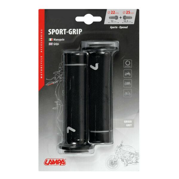 Lampa Art90579, Sport-Grip, manopole universali - Grigio