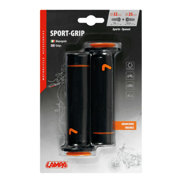 Lampa Art 90583, Sport-Grip, manopole universali - Arancione