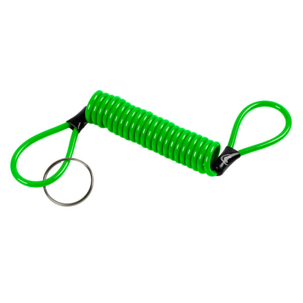 Reminder, cavetto di sicurezza a spirale - Verde