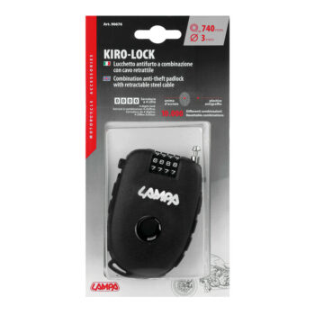 Lampa Art 90676, Kiro-Lock, lucchetto antifurto a combinazione