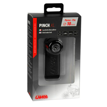 Lampa Art 91565, Pinch XL, lucchetto bloccadisco - Perno Ø 10 mm - Nero