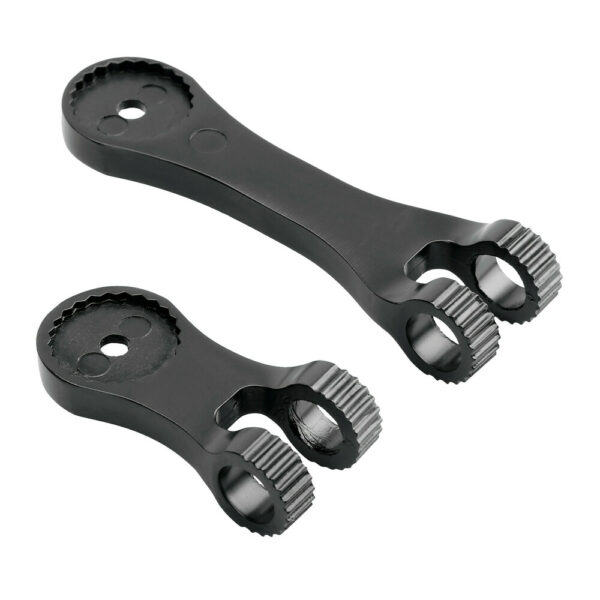 Optiline Art 91595, Titan Combo Pro, supporto con attacco per manubrio ad alta resistenza