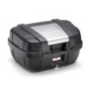 Bauletto Moto Top Case Kappa KGR52 52 Litri Nero Alluminio