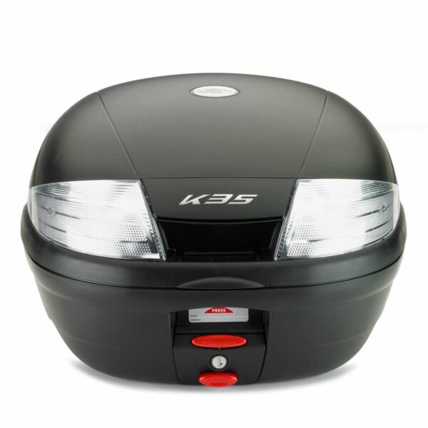 Bauletto Moto e Scooter Kappa MONOLOCK K35nt catadiottri trasparenti 35 Litri