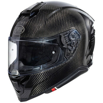 Casco Moto Integrale In Carbonio Premier HYPER Carbon Lucido