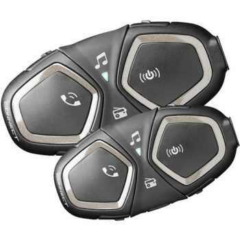 Coppia Interfoni Moto Bluetooth Cellular Line,  CONNECT Moto Moto