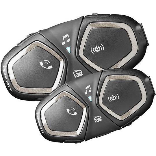 Coppia Interfoni Moto Bluetooth Cellular Line,  CONNECT Moto Moto