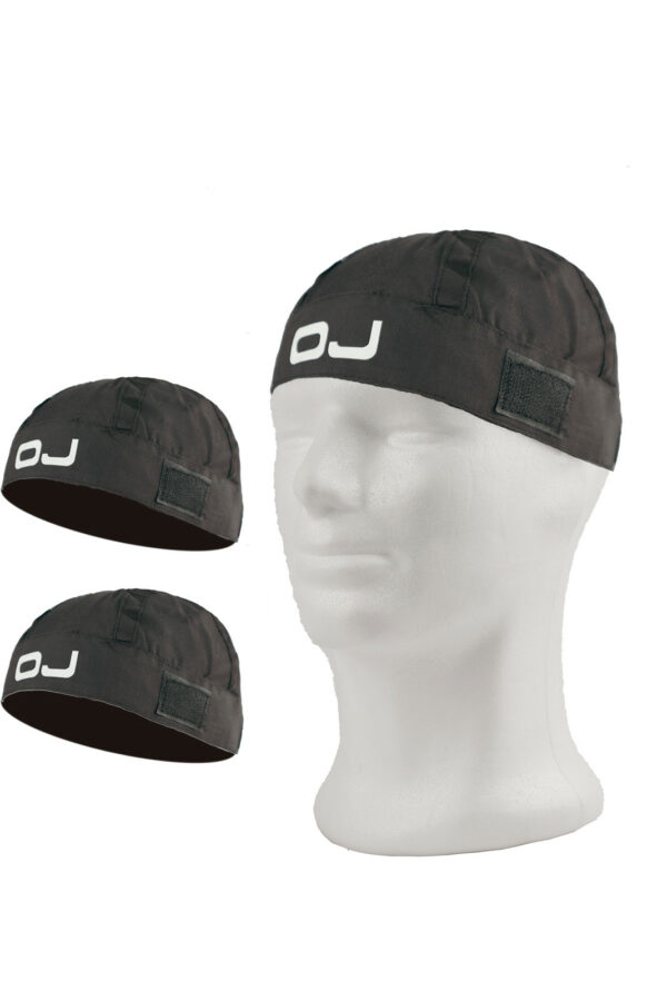 TWIN CAP F011 Twin cap coppia di sottocaschi in cotone