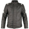 Giacca Moto Tecnica 4 stagioni, 100% impermeabile Specifica Uomo NERO