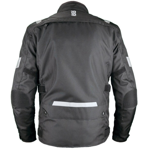 Giacca Moto Tecnica 4 stagioni, 100% impermeabile Specifica Uomo NERO
