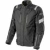 Giacca Moto Tecnica 4 stagioni, 100% impermeabile Specifica Uomo NERO