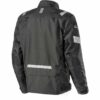 Giacca Moto Tecnica 4 stagioni, 100% impermeabile Specifica Uomo NERO
