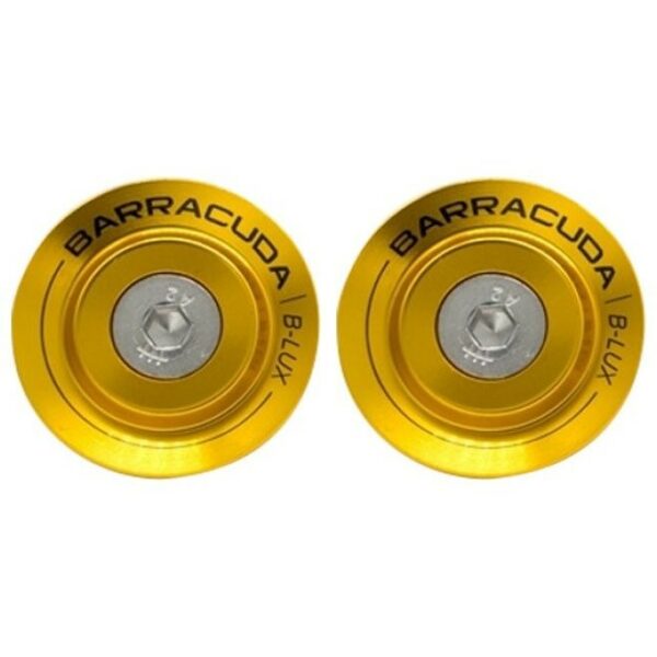 Inserto Moto per Tamponi Paratelaio Barracuda In Alluminio Oro