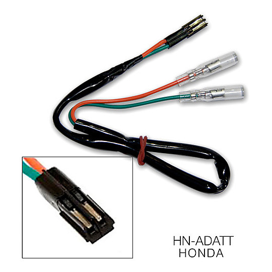 Kit Coppia Adattatori Cavi Per Frecce Barracuda Moto HONDA
