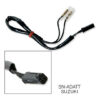 Kit Coppia Adattatori Cavi Per Frecce Barracuda Moto SUZUKI