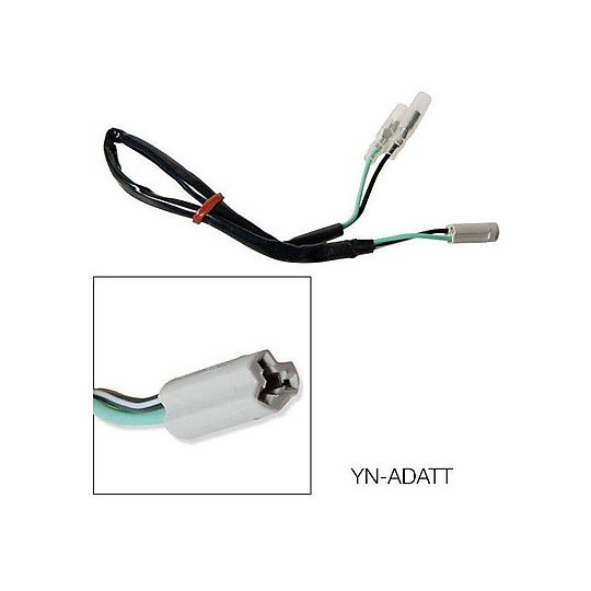 Kit Coppia Adattatori Cavi Per Frecce Barracuda Moto YAMAHA