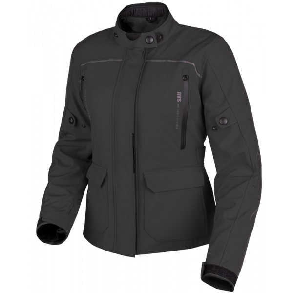 GIACCA MOTO DONNA MOORE LATITUDINE WP  NERO
