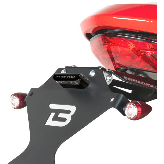 Luce Targa Moto Universale a LED Barracuda N1002 Certificata TU