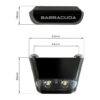 Luce Targa Moto Universale a LED Barracuda N1002 Certificata TU