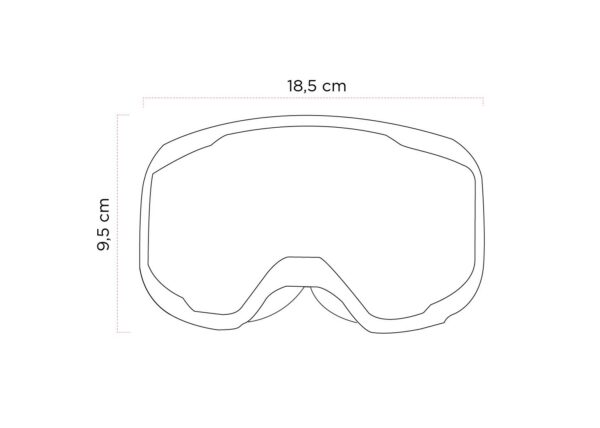 MASCHERA CROSS ETHEN OTG 0644 FUCSIA
