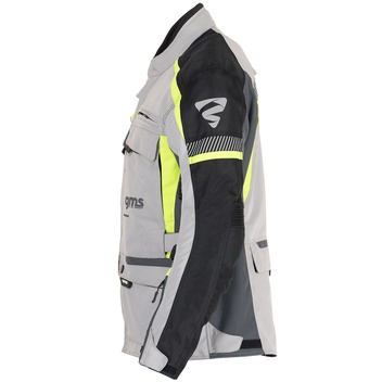 Giacca Moto Everest GMS beige-nero-giallo 3 in 1