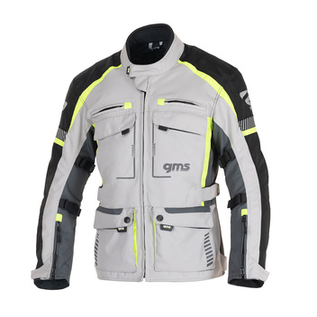 Giacca MOTO 3 STRATI Everest beige-nero-giallo