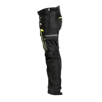 Pantaloni Moto Everest GMS nero-antracite-giallo