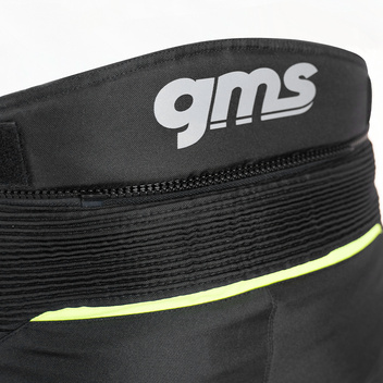 Pantaloni Moto Everest GMS nero-antracite-giallo