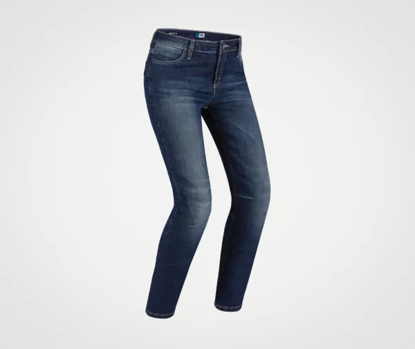 Pantaloni JEANS MOTO PMJ NEW RIDER LADY BLUE