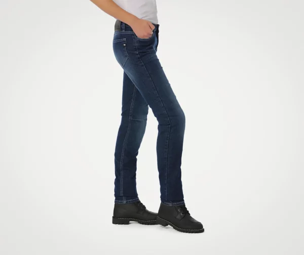 Pantaloni JEANS MOTO PMJ NEW RIDER LADY BLUE