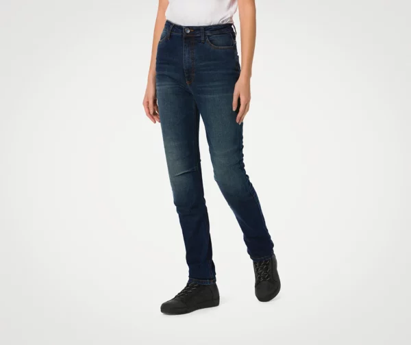 JEANS MOTO DONNA PMJ SARA Indigo Blu A