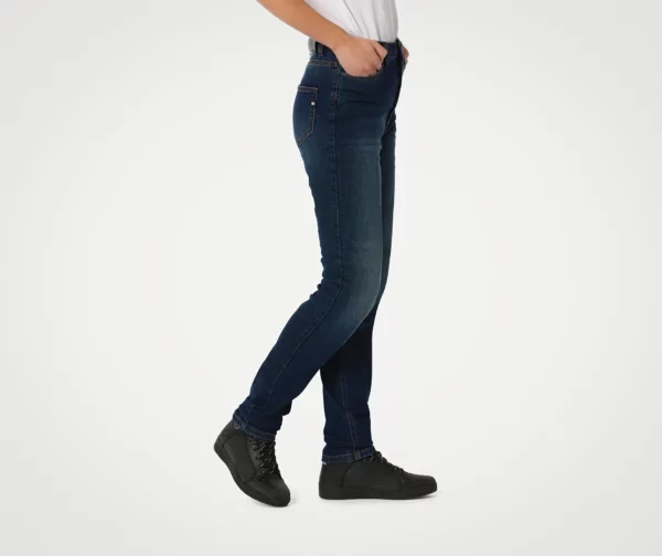 JEANS MOTO DONNA PMJ SARA Indigo Blu A