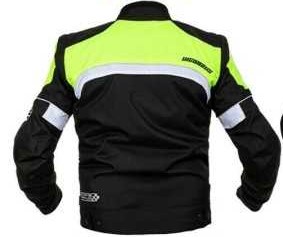 GIACCA MOTO IN TESSUTO A-PRO VIGOROUS FLUO