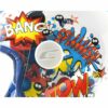 Casco Moto da Bambino CGM 205G MAGIC COMICS Visiera Lunga Blu