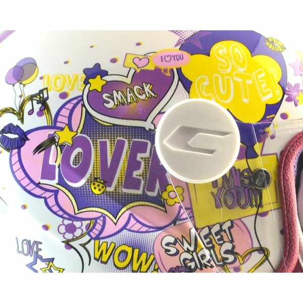 Casco  Moto da Bambino CGM 205G MAGIC COMICS Visiera Lunga Fucsia